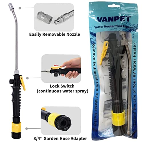 2Pack RV Water Heater Anode Rod and Flush Wand, Compatible with Suburban and Mor-Flo Water Heater Tanks, 9.25\'\' Length & 3/4\'\' NPT Threads(Flush Wand & Anode Rod) - Thumbnail 6