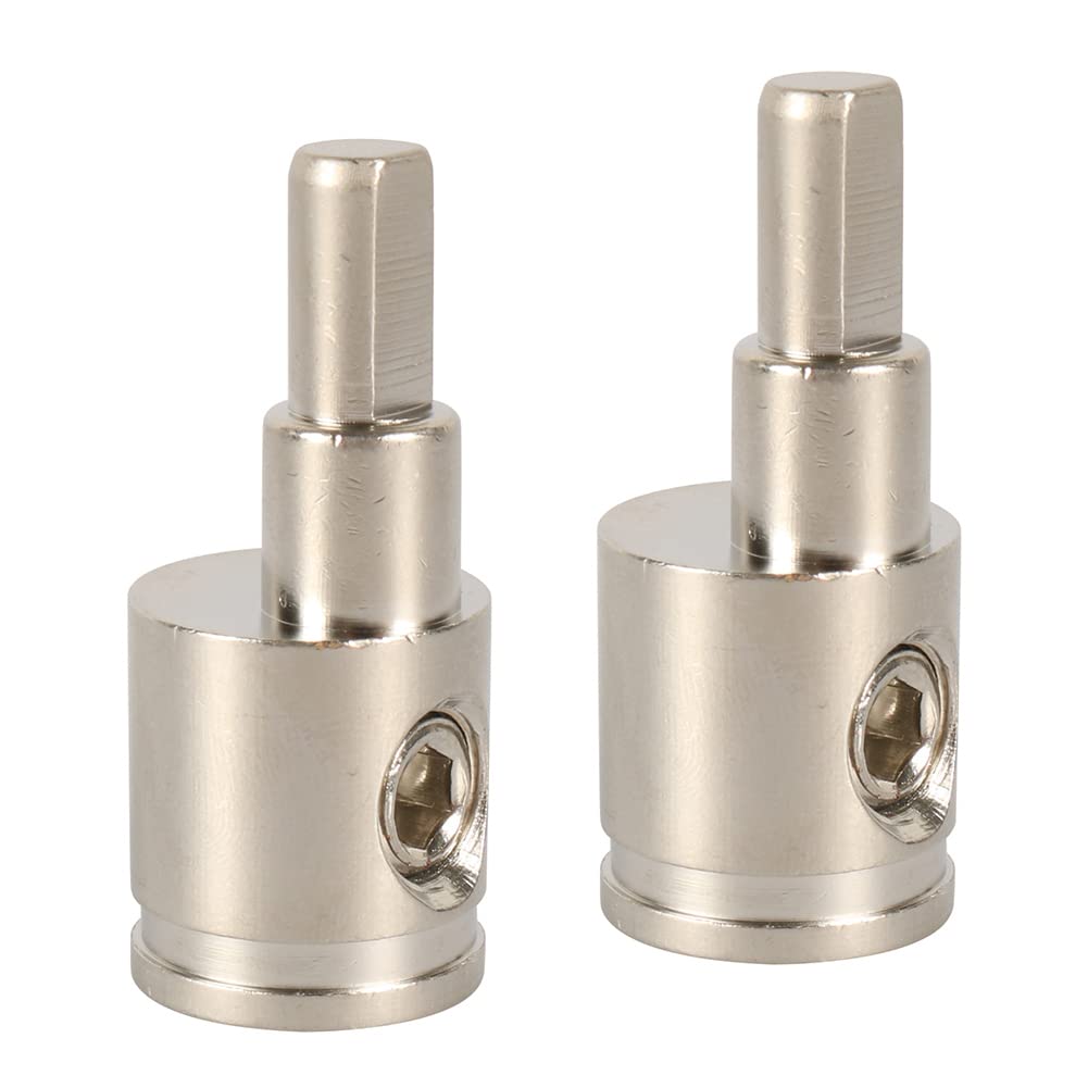 Cngjsa028 2 Pcs Brass Amp Input Reducer 0 Gauge to 4 Gauge Wire Reducer Power, Car Ground Amp Input Reducer Adapter, Car Audio Amp Input Reducer Terminal Block For Car