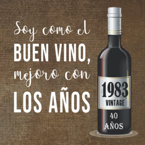 Libro de Visitas para el 40 cumpleaños 1983: 120 páginas con espacio para fotos y mensajes de invitados.