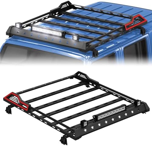 Roof Rack for 2007-2025 Wrangler JK Unlimited and JL Unlimited Ha...