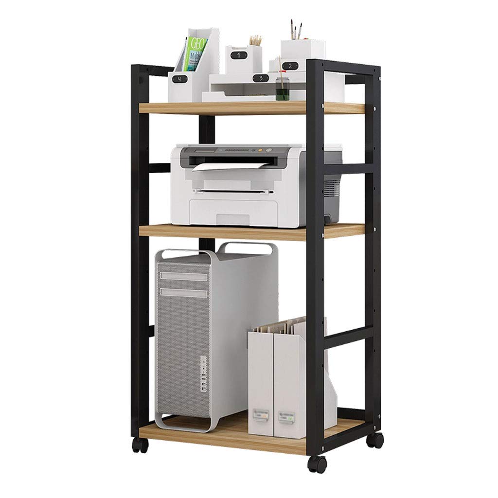 Supporto per Stampante Supporto stampante desktop a più strati di Movable Desktop telaio Rack Stampa Copia All-in-one rack di stoccaggio Scaffale, Book Shelf Organizzatore di Archiviazione Desktop