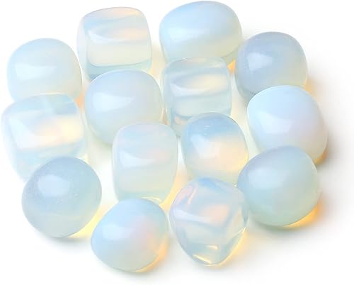 MAIBAOTA Opal Crystals Bulk Tumbled Crystals Polished Stones Natural Gemstones Decorative Stones for Vase Reiki Witch Quartz Crstal Stones MAIBAOTA Opal Crystals Bulk Tumbled Crystals Polished Stones Natural Gemstones Decorative Stones for Vase Reiki Witch Quartz Crstal Stones