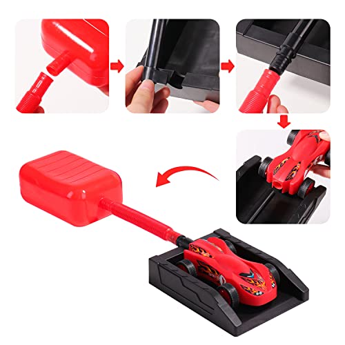 Boxgear Racer And Rocket 2 In 1 Car Racer And Rocket Launcher For Kids Ages 5 And Above – Funny Toy Rocket Launcher For Kids And 2 Air Powered Racer Cars For Indoor And Outdoor Play #TOP4