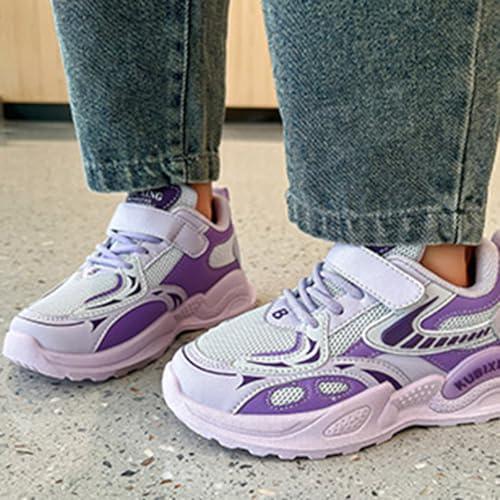 IWIHMIV Boys Tennis Sneakers Girls Outdoor Casual Breathable Sports Athletic Shoes Non Slip Kids Running Sneakers3
