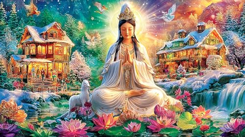 Rompecabezas de Buda de 1000 piezas para decorar tu rincón de meditación con arte