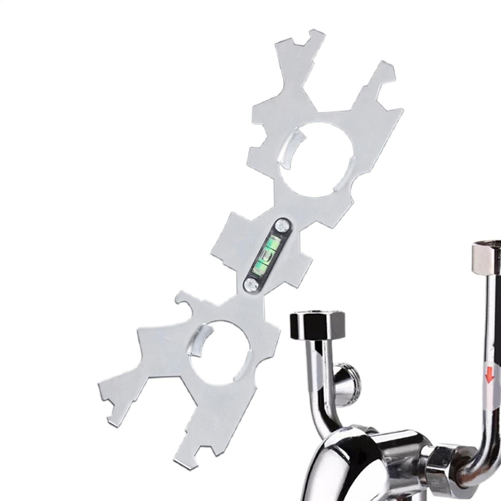 Llave para cabezal de ducha, herramienta de extracción de alicates multifuncionales, llave de grifo, para fontaneros, bloqueo de baño, inodoro, trabajo, agua, cocina