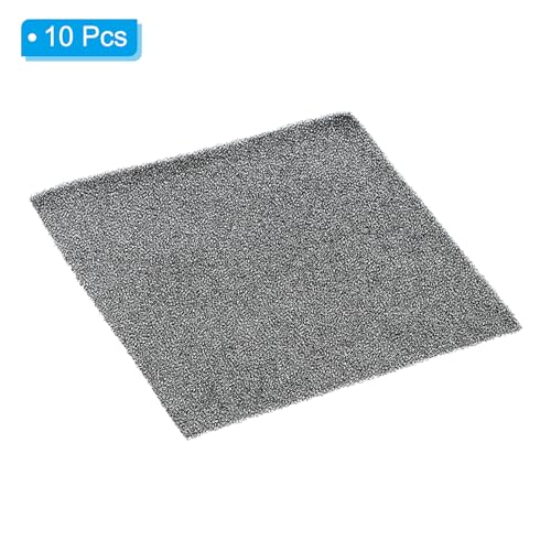 PATIKIL 120mm Filter Foam Sponges, 10 Pack Sponge Sheet Replacement Media Pad for Computer, Ventilator, Fan, Black - Image 2