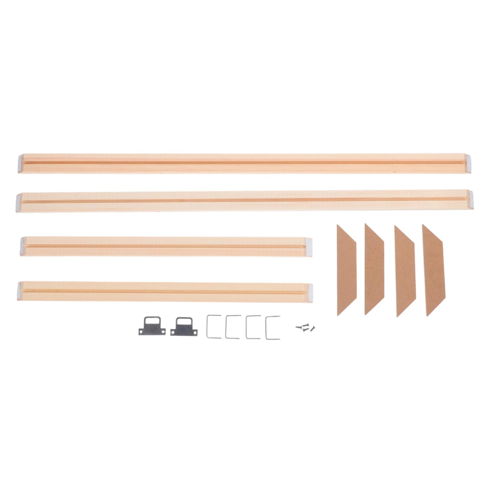 Cadre en bois 55x35 cm Lurrose : évitez les toiles froissées avec ce kit DIY