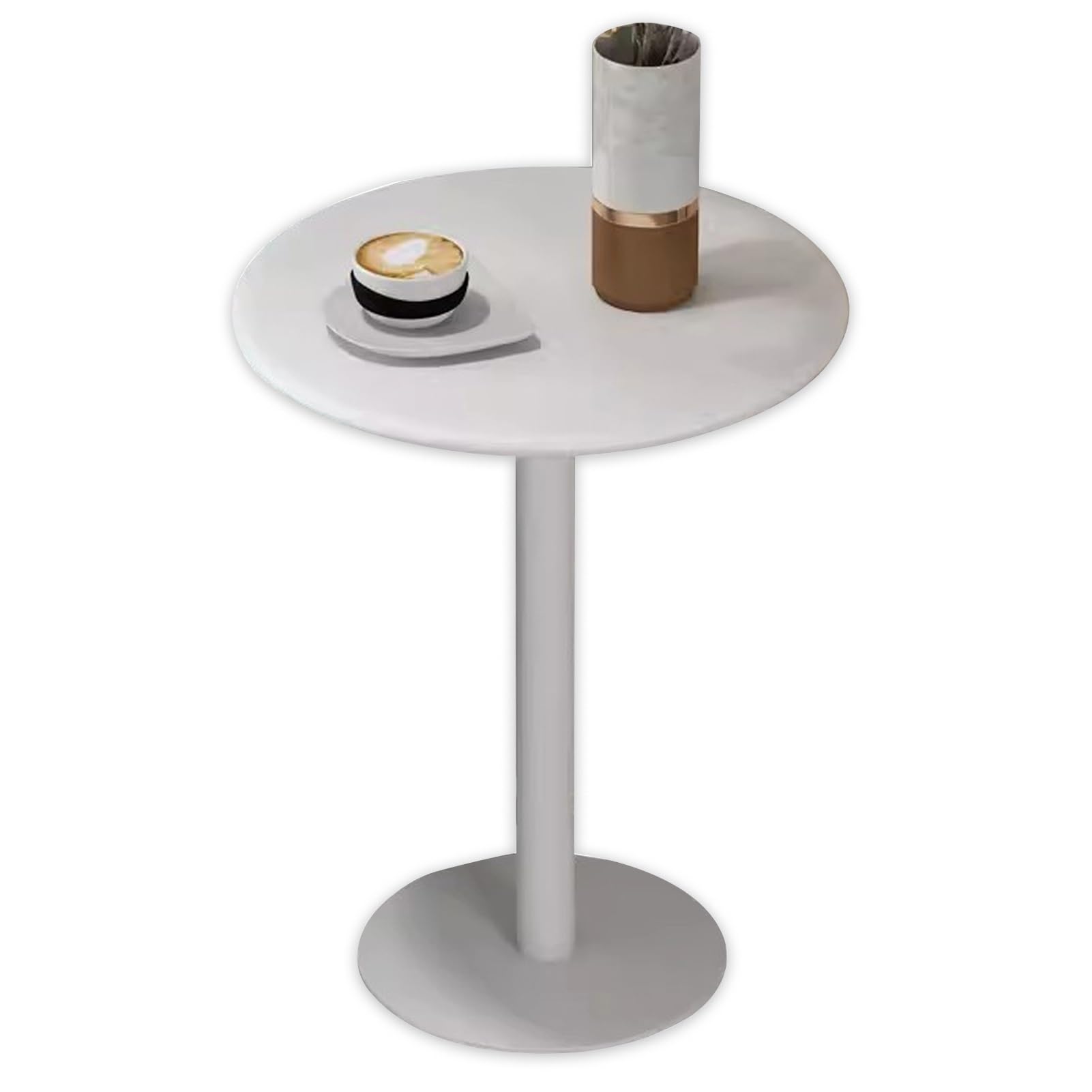 Mesa de bar con base de metal de alta resistencia y diseño elegante para zonas de cóctel