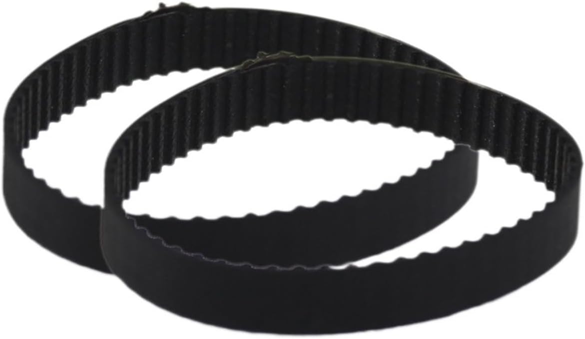 2PCS Belt MXL 56/57/58/58.4/59/60/61/61.4/62 Length Belt 6/10mm Width Rubber Gear Belt for Machine