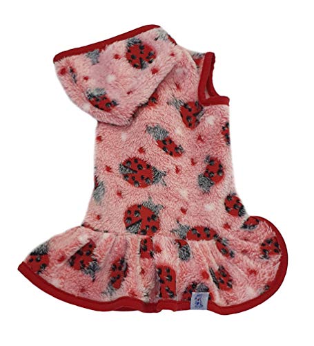 Pickorruchos Vestido My Dream Joaninha Para Cães - Tamanho 01