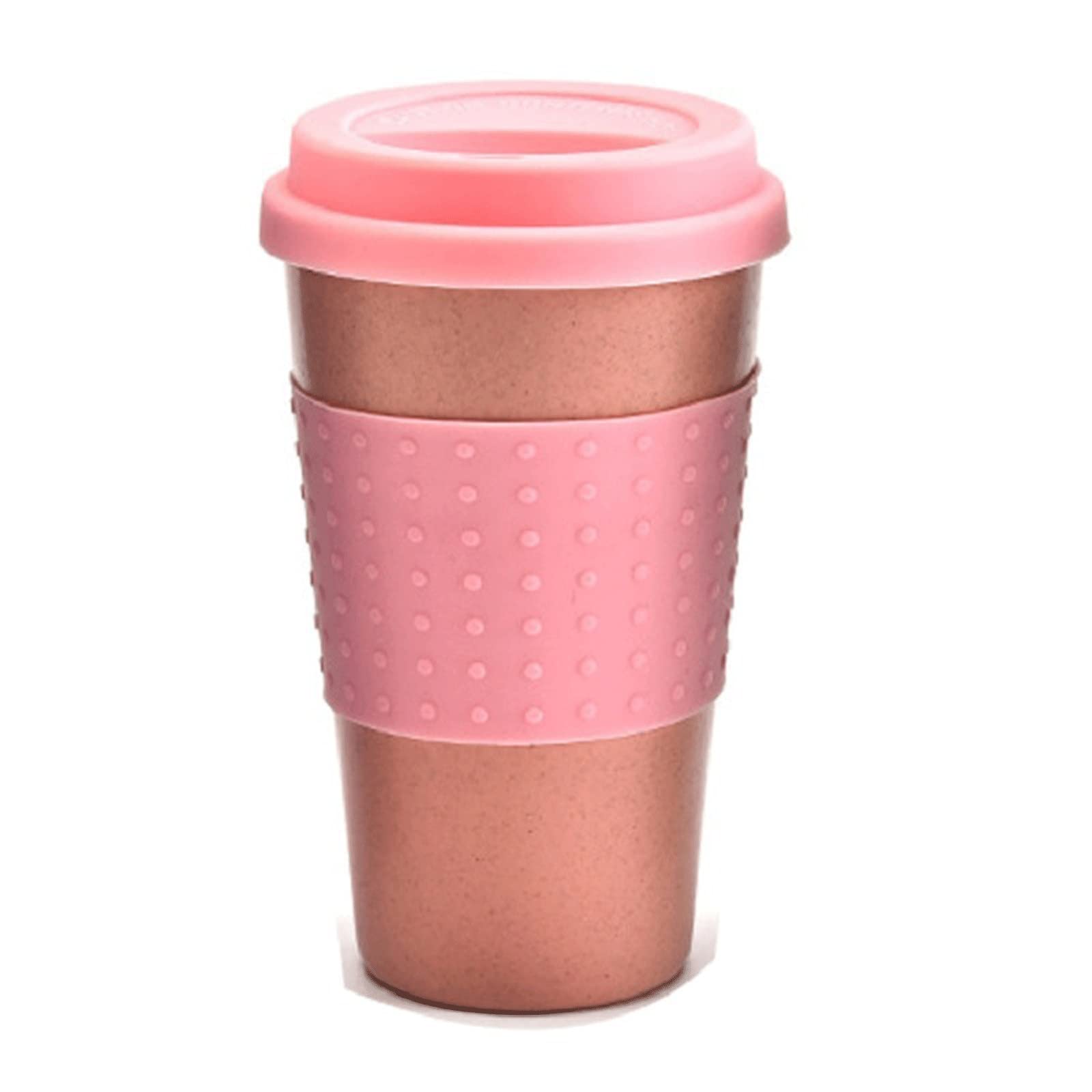 Podróżny kubek do kawy Fibre Water Cup Silikonowy kubek do kawy Plastikowy kubek z pokrywką