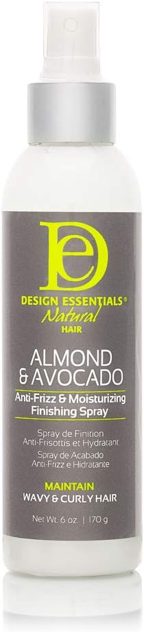 Natural Hair Almond & Avocado Anti Frizz & Moisturizing Finishing Spray 170g