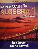 Algebra 1 TEACHING EDITION 1642450669 Book Cover
