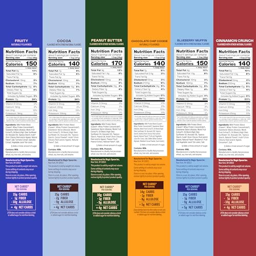 Image of Magic Spoon High Protein Cereal Variety 6 Pack - Keto & Gluten Free