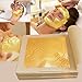 Gold leaf company Leaf Pure Gold Leaf 100.pcs 2x3 Inch Sheet 24K Gold Leaf Leaves Foil for Gold leaf company Leaf Finest Gold Leaves Food Gilding Facial Beauty Spa Size 2X3 inch
