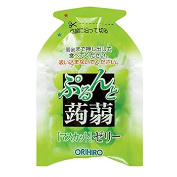 Amazon.co.jp: オリヒロプランデュ ぷるんと蒟蒻ゼリーパウチ