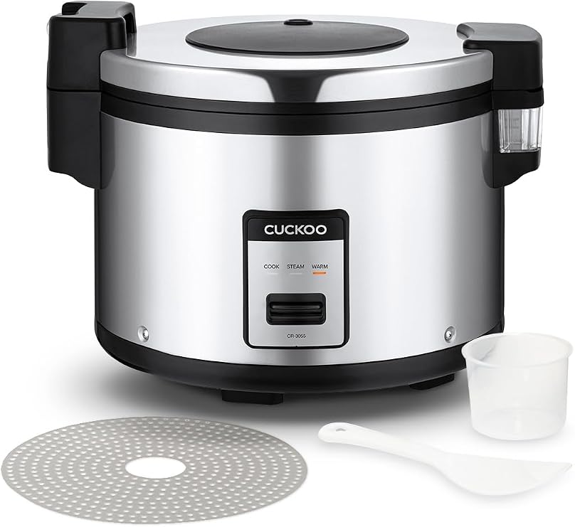 Amazon.com: CUCKOO Commercial Rice Cooker & Warmer, Extra Large Rice ...