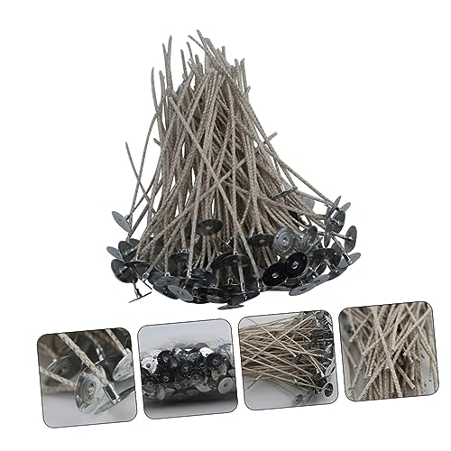Mechas de algodón para velas 200 piezas miniatura 5