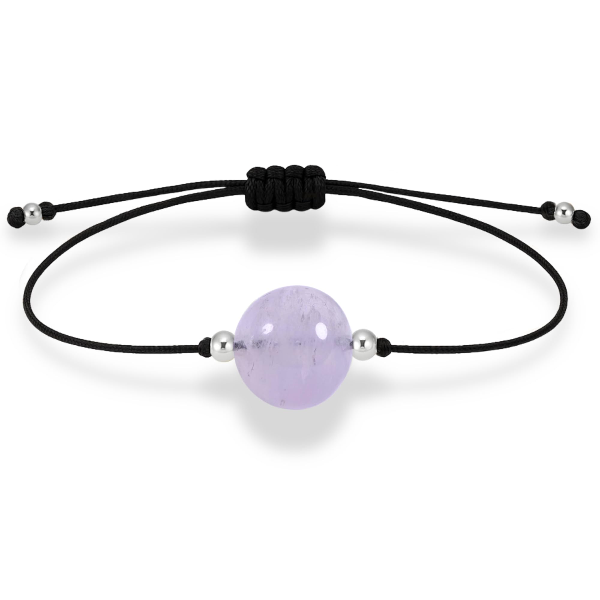 Genérico Pulsera de Cuarzo Rosa Natural – Amor & Armonía Interior | Joyería Hecha a Mano en España | Plata 925 | Ajustable Unisex | Regalo Elegante