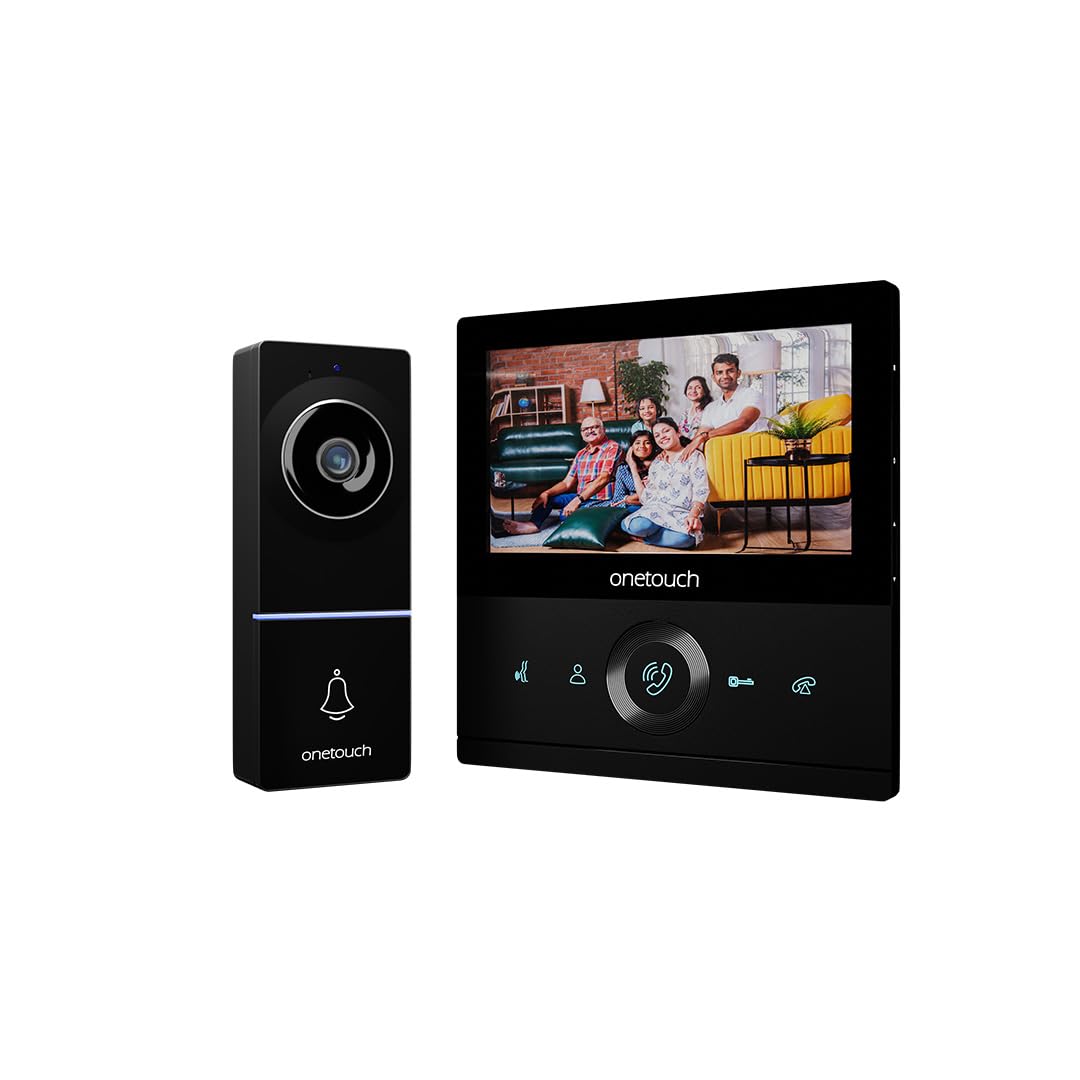ONETOUCH Analog HD Video Door Phone | 7" LCD Display | Expandable Intercom System | SD Card Recording | IP65 Waterproof | IR Night Vision-image-30