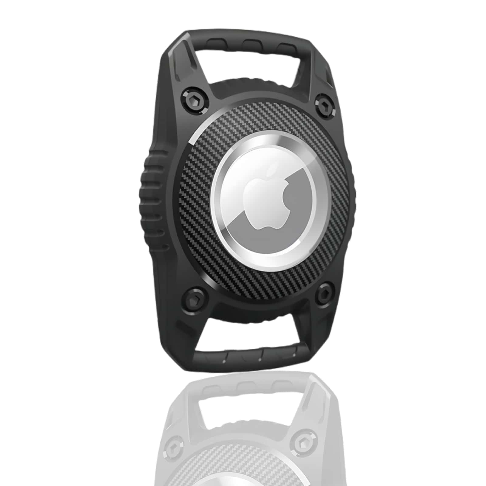 Airtag Dog Collar Holder Waterproof Airtag Holder for Dog Collar, Sturdy TPU, Lightweight,Pet AirTag Case Compatible Apple AirTag,Black-image-22