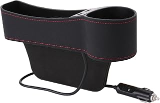 VICASKY Carcan Bolso Entre Assentos Caixa De Armazenamento Para Assento De Carro Caixa De Armazenamento Coletor De Assento De Carro Organizador De Espaço Para Assento De Carro Clipe De