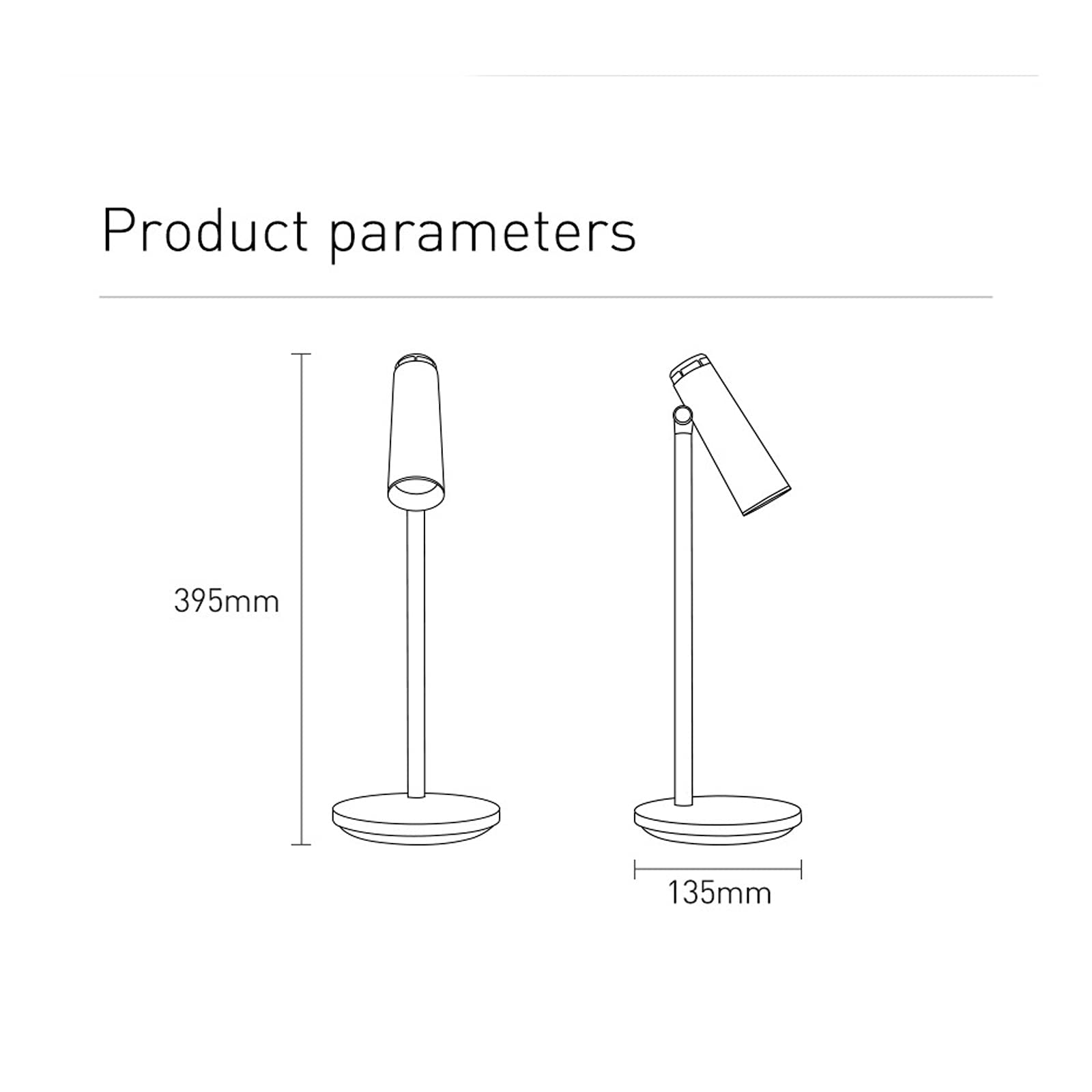 Lampada Notturna Lampada da tavolo GUIDATO scrivania notte lampada per la protezione degli occhi Studio di lettura della luce USB per ufficio desktop ricaricabile