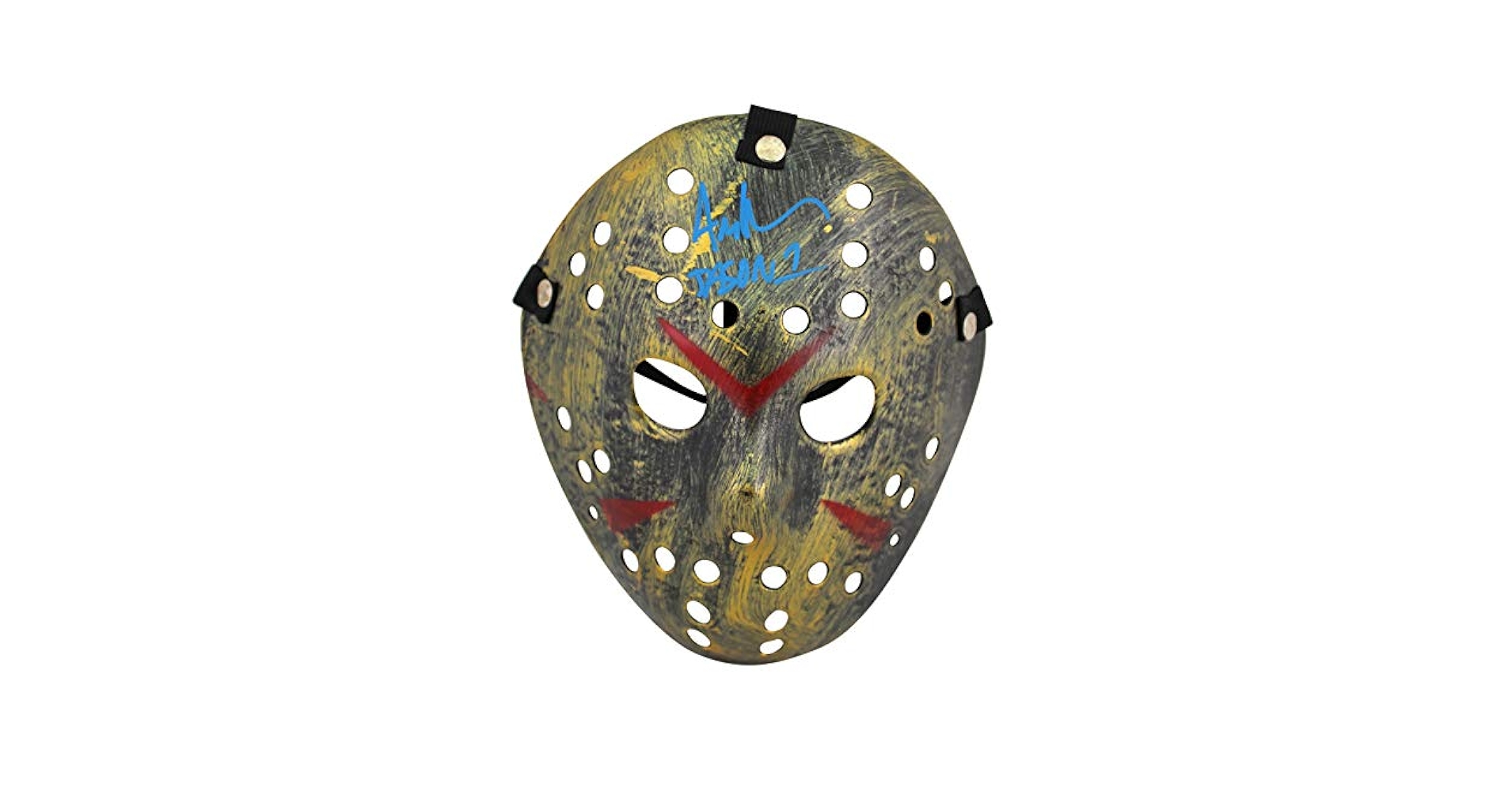 工芸品 JewelryLizard Man Mask Invader Leather Mask: Corroded Metallic Full Face Cover