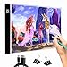 Produktbild BTGGG A4 Leuchttisch Kinder a4 Lightpad Dimmbare Helligkeit LED Leuchtkasten Leuchtplatte mit USB Kabel Zeichenbrett zum Diamond Painting Malen Animation