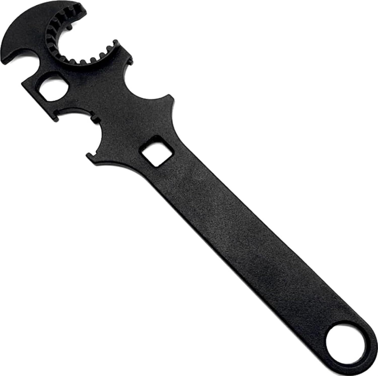 Armorers Wrench Combo Tool-Heavy-Duty Carbon Steel for Equipment Maintenance, Nut Removal