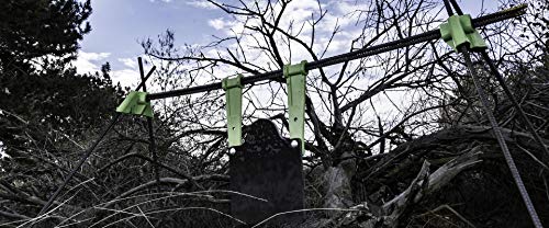The Last Stand Rebar Target Stand Kit | Best And Most Convenient Way To Hang Your Ar500 Steel Targets For Shooting | Made In Usa | Veteran Owned #TOP2