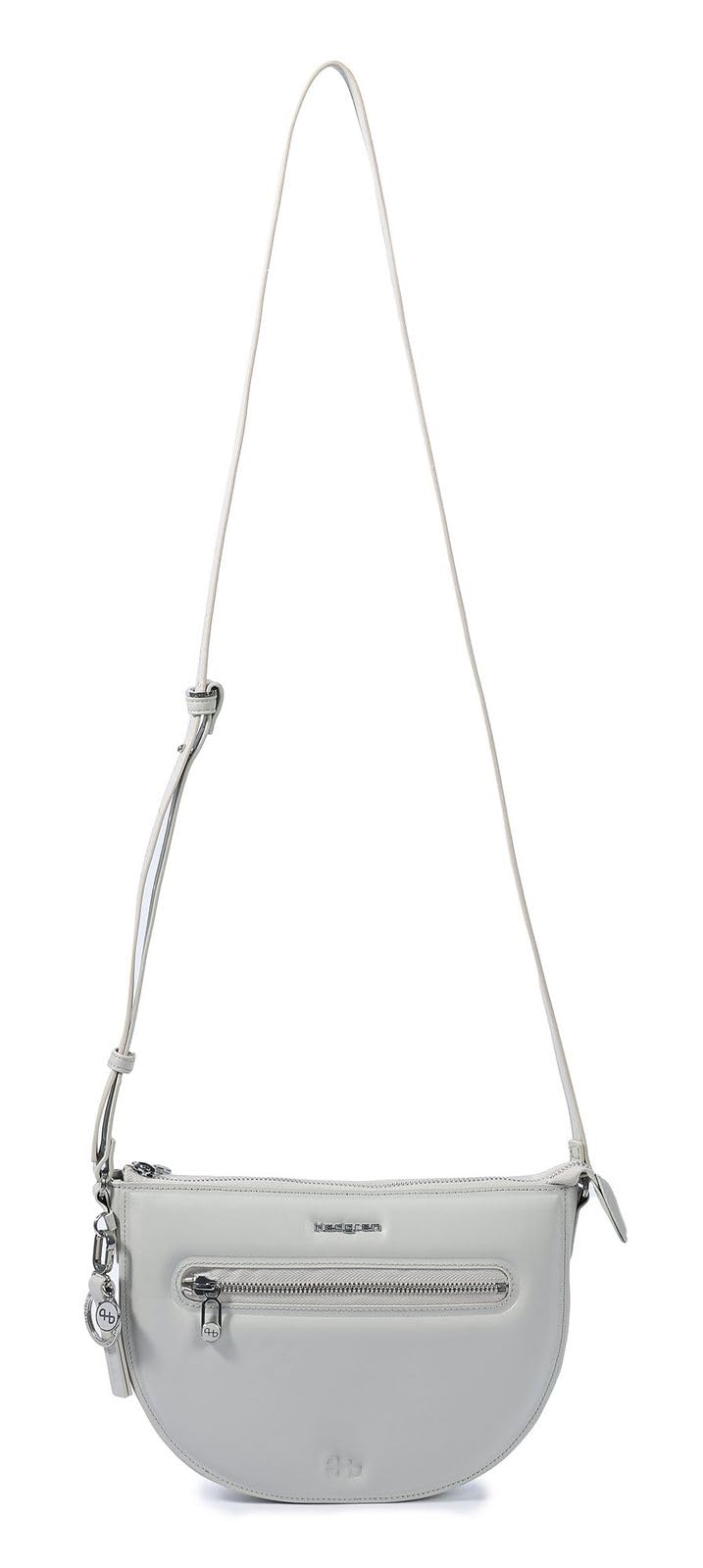 Hedgren Unisex's Bonbon M + Halfmoon Crossover M + RFID, Vaporous Grey, Talla única