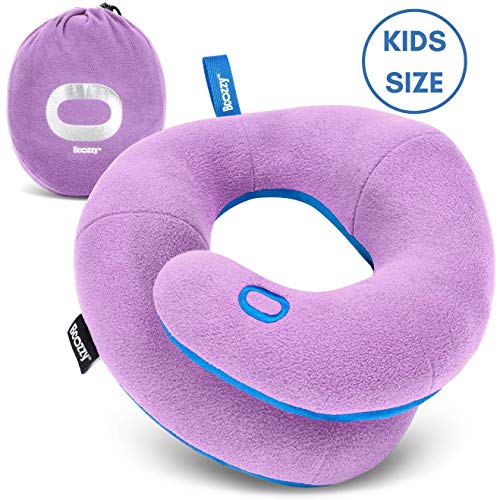 BCOZZY Kids Chin Supporting Travel Pillow- Keeps The Child's Head from Bobbing up
