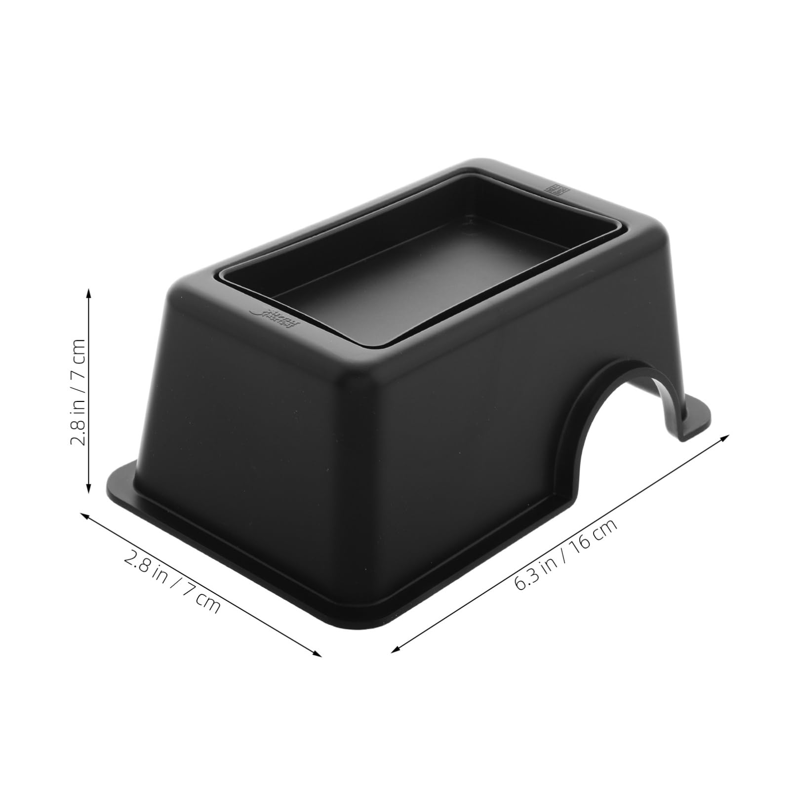 SEWOART Versatile Reptile Feeder Hide Shelter for Lizards Snakes Easy Maintenance Box