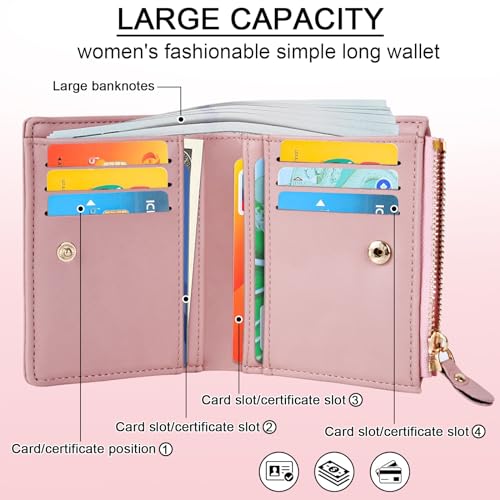 THTCSQ To My Daughter Gifts,Leather Wallet for Women,Personalized Engraved Wallet,Birthday Gift Graduation Back to School Christmas Gifts for Her (Daughter)3