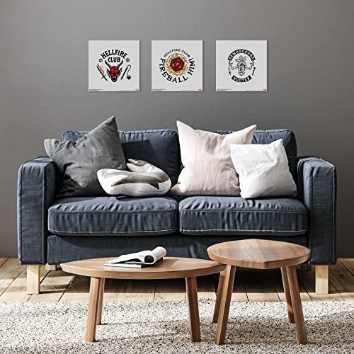Affiches Hellfire Stranger Things S4 Gallery Pops : le cadeau déco mural parfait pour fan de Netflix