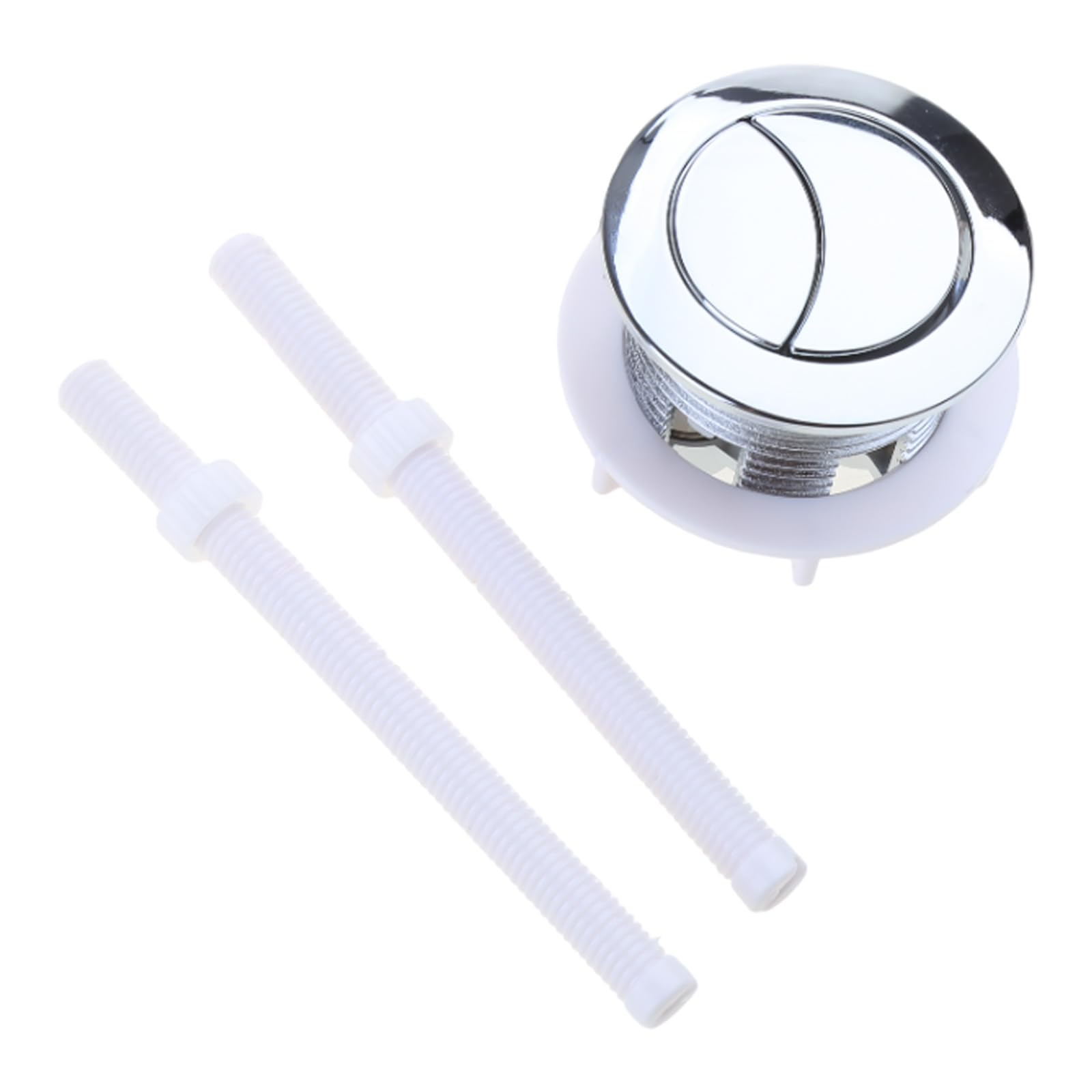 Yhplxyuus 38Mm Round Toilet Push Button Double Push Flushing Button Adjustable Toilet Water Tank For Home Hotel Public Round Tank Flush
