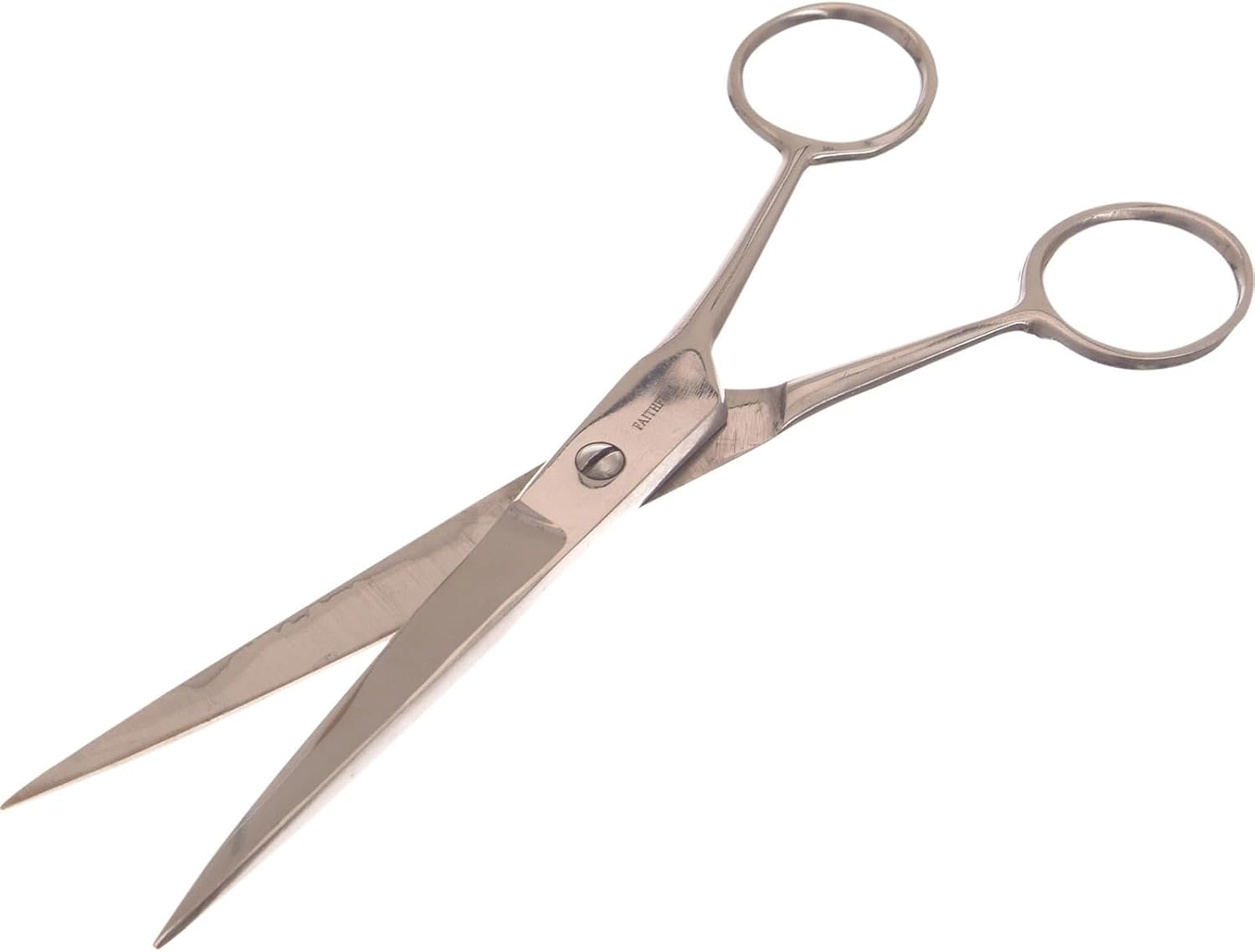 Düz Berber Saç Sakal Kesim Makası 12 Cm