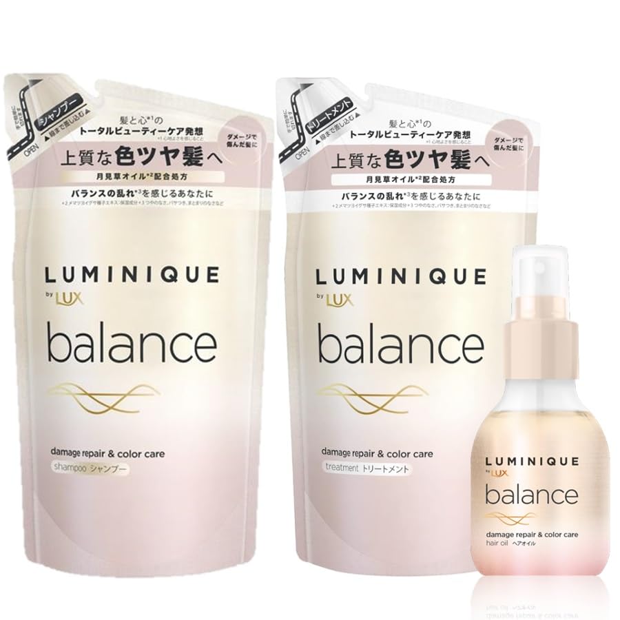 Amazon | 【セット品】LUX(ラックス)ルミニーク バランス ダメージ 