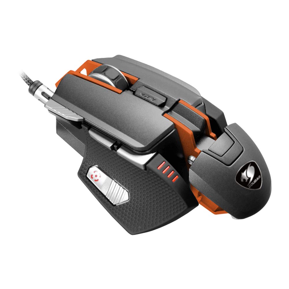 Cougar 700 m MOC700S 8200 dpi USB Wired Gaming Laser Mouse Black and Orange (Superior)