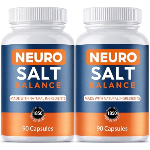 Neuro Salt Capsules dr oz 90 Capsules Electrolyte & Mineral Support Formula Daily Hydration & Balance Naturally Sourced Ingredients Easy-to-Take Capsules (2)
