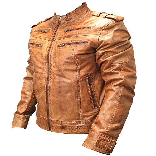 Amazon.com: Perrini New Mens Genuine Sheep Skin Leather Fashion