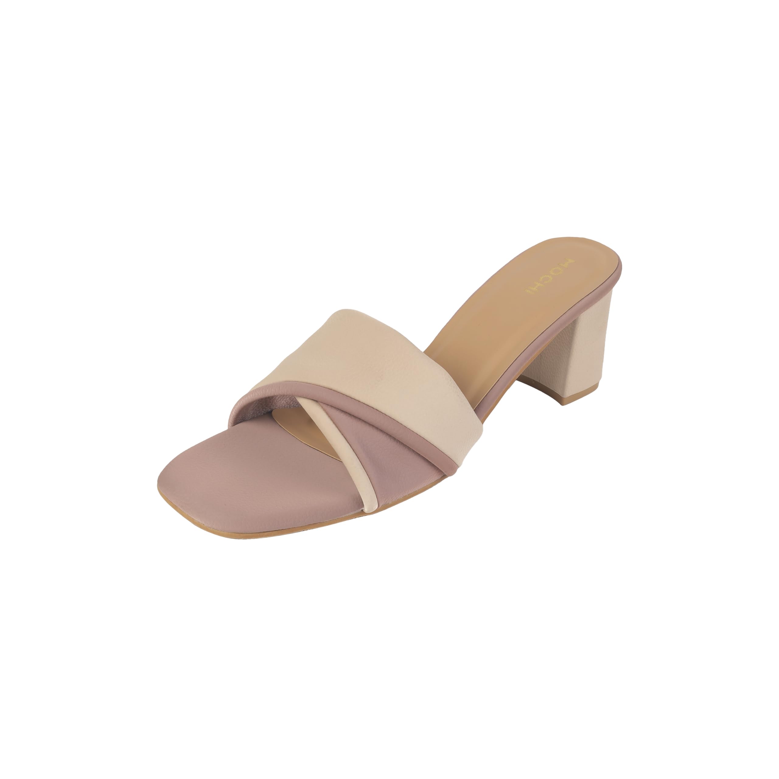 mochi Women's Block Heel Slide Sandals-picture-25
