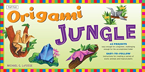 Origami Jungle Ebook: Create Exciting Paper Models of Exotic Animals and Tropical Plants: Origami Bo