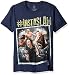 WWE Big Boys' Superstars Instaslam Short Sleeve T-Shirt, Navy, Large