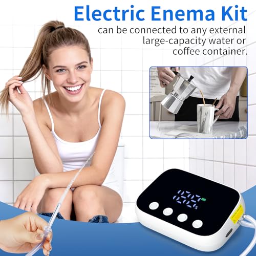 Electric Enema Kit with LCD