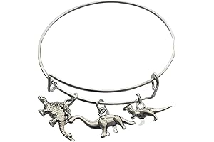3D Tiny Dinosaur Charms Bracelet for Women