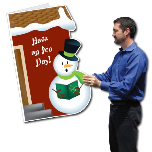 VictoryStore�W�����{�O���[�e�B���O�J�[�h: 2 ' x3 ' Giant�N���X�}�X�J�[�h( Die Cut�Ⴞ���) 2 ' x 3 ' Card with Envelope