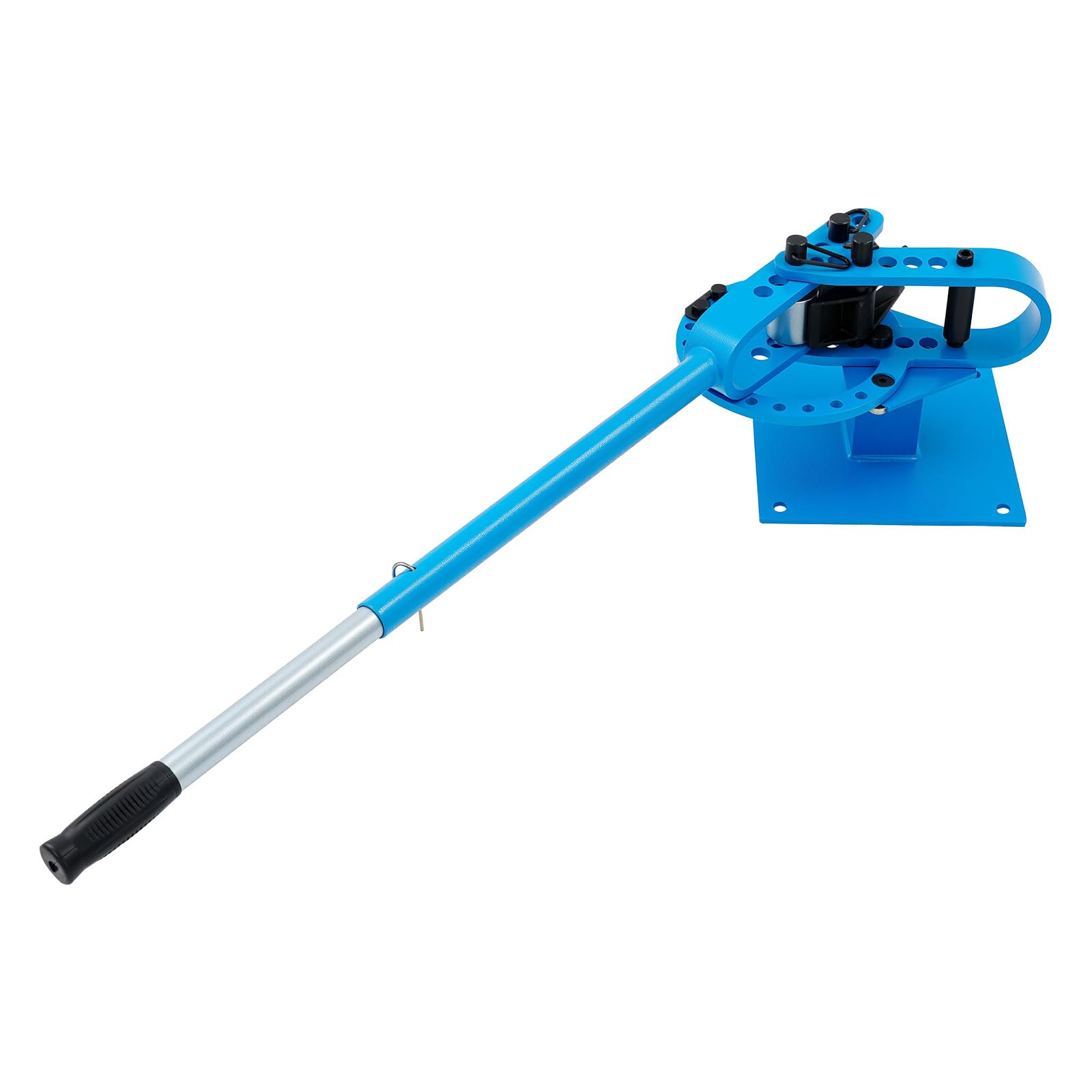 Dobladora de tubos manual, metal con 7 matrices, 25-75 mm | Dobladora universal de 5/8 pulgadas de capacidad, ideal para tubos de acero y cables eléctricos